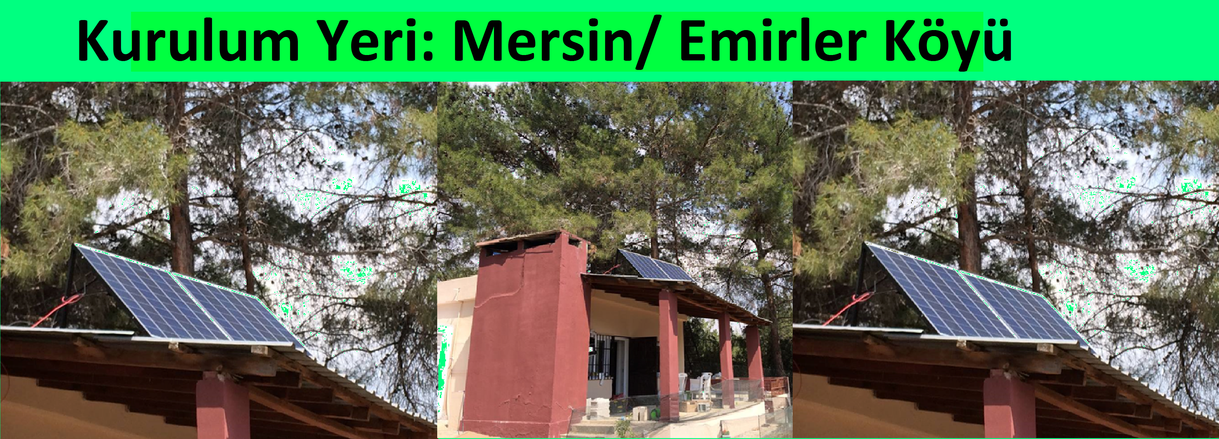 Golpinari Emirler koyu kur
