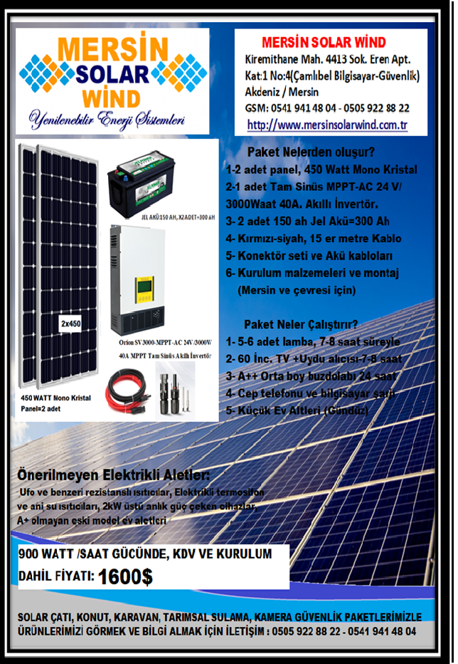 900Watt Paket reklam